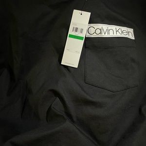 Mens Calvin Klein Black T-shirt Size: large